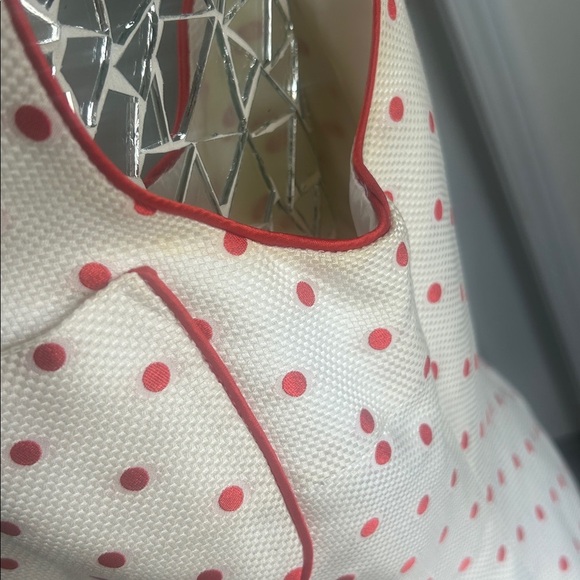 VINTAGE Gianni Versace VERSUS 90s Polka Dot Buttoned Dress Sleeveless 32/46 - Picture 8 of 8